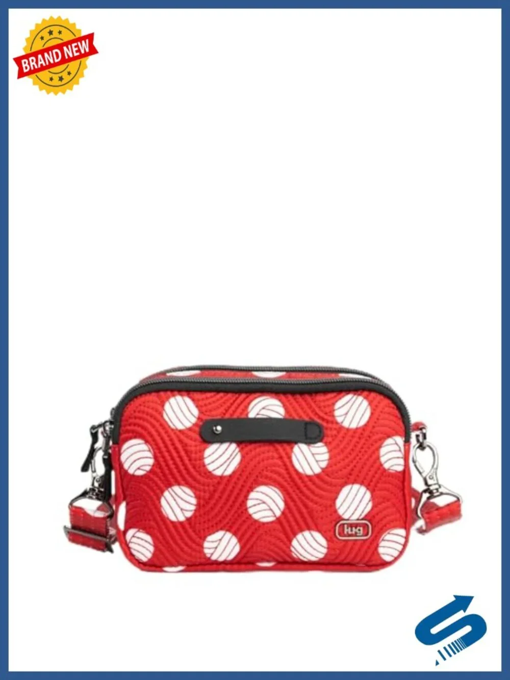 Lug Coupe SE 2 Convertible Crossbody Bag - Polyester Quilted Organizer RFID